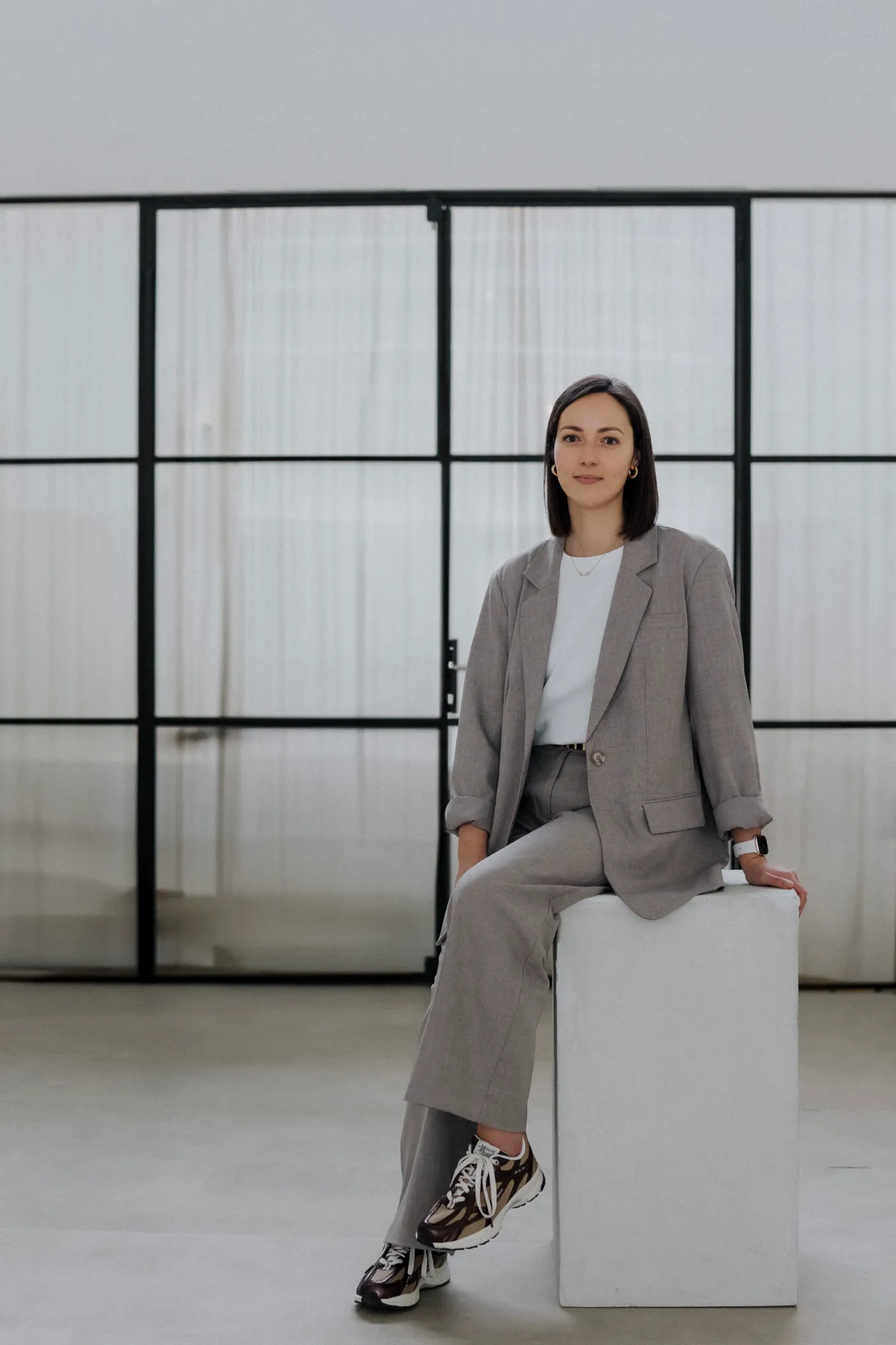 Lisa Simon, fondatrice d’Eclau, dans son atelier