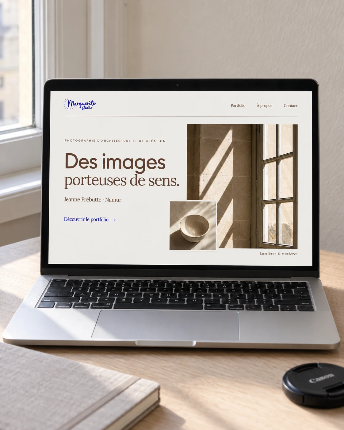 Site internet de Marguerite Studio